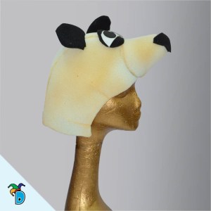Cabeza Hule Espuma Oso Panda